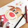 ESENG® Premium Aquarellpapier DIN A5-40x Blatt - 300GSM - Produktbild-Vorschau 4
