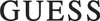 The image shows the word "GUESS" in large, black, sans-serif font against a white background. Anteprima dell’immagine prodotto