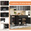 Kuchynský ostrovček Merax so sklopnou pracovnou doskou a Náhľad obrázku produktu 10
