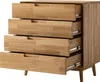 home24 Kommode - Eiche Massiv - Eiche Produktbild-Vorschau 6