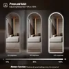 LED-spiegel, 150x50 cm, met verlichting – Bogenvormige Productafbeelding-voorbeeld 7