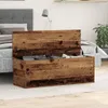 vidaXL Úložný box z regenerovaného dřeva 102 x 35 x 35 cm Náhled obrázku produktu 2