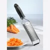 Microplane Gourmet Reibe 2-Wege Schneide schwarz Produktbild-Vorschau 5