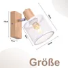ZMH Deckenstrahler 1 Flammig Deckenleuchte Vintage LED Holz Produktbild-Vorschau 6
