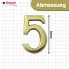 DOMINO Hausnummer Briefkasten Selbstklebend – 5 | 3D Produktbild-Vorschau 4