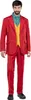 Joker Kostüm Clown Anzug - für Karneval Halloween Größe: XL Produktbild-Vorschau 4