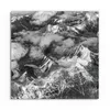 DEQORI Hybrid Leinwand Bild 30x30 cm 'Gipfel im Nebel' Produktbild-Vorschau 2