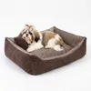 4L Textil MOLLY Kuscheliges Cord Hundebett mittelgroße Produktbild-Vorschau 4