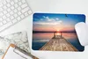 MuchoWow® Mauspad Mousepad Steg - Wasser - Sonnenuntergang Produktbild-Vorschau 5