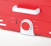 A close-up view of the control panel of a red and white hot dog steamer. Anteprima dell’immagine prodotto