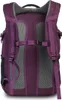The back view of a purple rucksack is shown against a white background. Produktbild-Vorschau