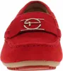 Tamaris Damen Slipper Leder Mokassin Zierspange sportlich Produktbild-Vorschau 2