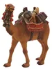 Handbemalte Krippenfigur Kamel mit Gepäck, ca. 14 cm, T 080 Produktbild-Vorschau 5