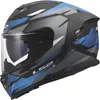 LS2 FF818 STORM III KOMAI Integralhelm L in blau/schwarz Produktbild-Vorschau 2