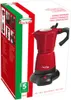 Caffettiera elettrica italiana 6 tazze 480w rossa Bestron Anteprima dell’immagine prodotto 12