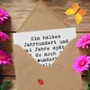 Mr. & Mrs. Panda Klappkarte Spruch 52. Geburtstag - Weiß - Produktbild-Vorschau 3