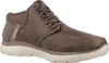 A single brown Skechers boot is shown against a white background. Náhled obrázku produktu