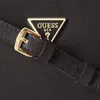 A close-up shot of a black handbag with a gold Guess logo and buckle. Produktbild-Vorschau
