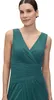 Vera Mont Damen Abendkleid mit V-Ausschnitt Dark Emerald,46 Produktbild-Vorschau 3