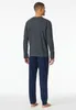 langer Schiesser Pyjama anthrazitblau Produktbild-Vorschau 13