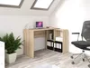 Psací stůl PLUS + regál MALAX 2X2 Dub sonoma Náhled obrázku produktu 3