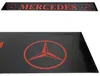 Schmutzfänger Sattelauflieger Mercedes rot auf schwarz | Produktbild-Vorschau 1