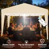 KESSER® Faltpavillon 3x3m Pavillon mit Solar LED  Produktbild-Vorschau 5