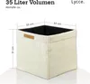 Boîtes Kallax Cord | Boîtes de rangement pliables Voir les images du produit 5