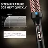 UKLISS Lockenbürste & Lockenstab, Schwarz/Gold, 65W, Dual Produktbild-Vorschau 8