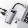 Baseus Metall Glanz USB-C-Hub 4-in-1: 100W Power Delivery, Produktbild-Vorschau 10