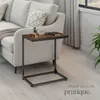 Table d’appoint CARDIFF 55,5x35x67cm - Bois foncé Voir les images du produit 7