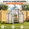 Szklarnia Ikodm, oranżeria aluminiowa, czarna rama z Podgląd zdjęcia produktu 8