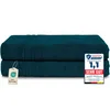 Komfortec 2er Saunatuch Set 80x200 cm aus 100% Baumwolle, Produktbild-Vorschau 1