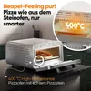 ProfiCook® Elektrische pizzoven | 400°C | met echte Productafbeelding-voorbeeld 2