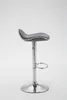 Barhocker HLO-CP48 Kunstleder  grau Produktbild-Vorschau 3