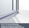 Close-up of a shower door seal on a bathtub. Podgląd zdjęcia produktu