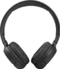 A pair of black over-ear headphones shown from a top-down perspective against a white background. Voir les images du produit