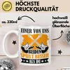 Gitarre Tasse Geschenk Spruch Für  Einer Von Uns Beiden Produktbild-Vorschau 3