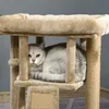 PawHut Kratzbaum 57 cm Kleiner Katzenbaum mit Katzenhöhle, Produktbild-Vorschau 7