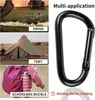 4 Stück Karabinerhaken, Karabinerhaken Aluminium, Karabiner Produktbild-Vorschau 2