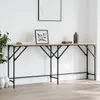 vidaXL Konsola dąb sonoma 180x29x75 cm materiał Podgląd zdjęcia produktu 3
