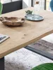 Baumkante-Esstisch TABLES & CO 120 x 80 cm Wildeiche Produktbild-Vorschau 2