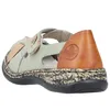 Rieker Damen Ballerina Leder Halbschuhe 46368, Größe:40 EU, Produktbild-Vorschau 6