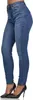 Tazzio Damen Skinny Fit High Waist Jeans F107 Blau 46 Produktbild-Vorschau 1