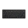 A top-down view of a black wireless keyboard. Anteprima dell’immagine prodotto