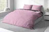 Bettwäsche 240x220 cm rosa pink anthrazit Unifarben Produktbild-Vorschau 3