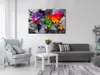 Vliesstoff Korkbild - Cubic World 120x80 cm Karten Produktbild-Vorschau 2