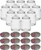 gouveo 12er Set Einmachgläser 720 ml Facette mit Produktbild-Vorschau 1