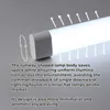 lot de 10 lampes LED 120 cm 36 W 4500 lm 6000 K blanc Voir les images du produit 4