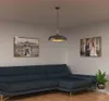 Milagro LINCOLN lampadario a sospensione MLP7898 nero / oro Anteprima dell’immagine prodotto 4